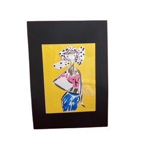 Spring dance Hand crafted hand made by me Digital book illustration print cutout